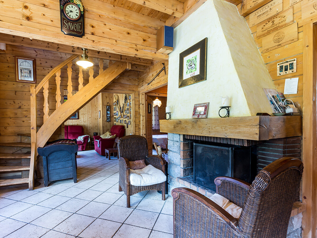 Chalet 10 pers, 5 chambres, cheminée à La Clusaz - Photo 10
