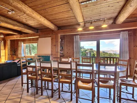 Chalet 15 personnes, proche pistes, 7 chambres, La Plagne - Photo 3