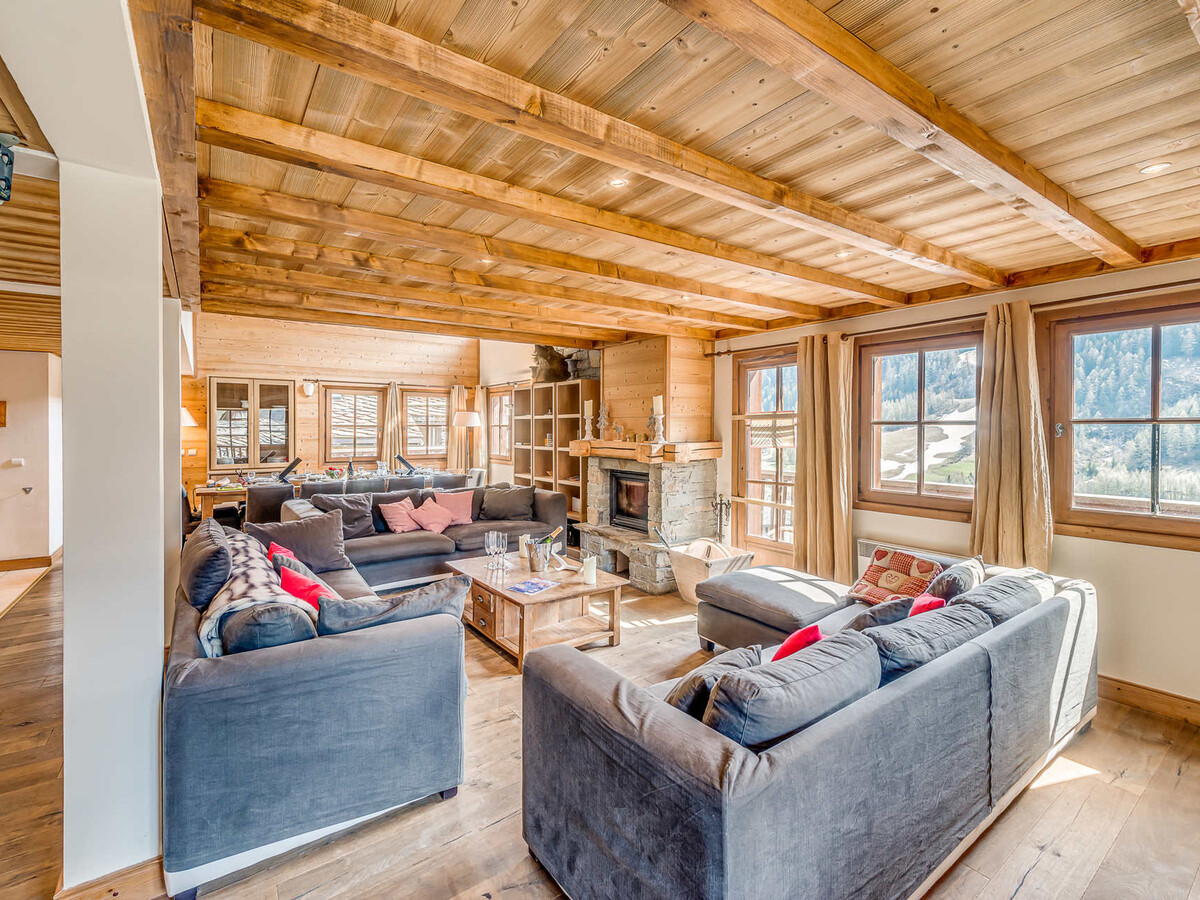 Chalet Whistler à Tignes : 6 chambres, sauna et jacuzzi - Photo 12