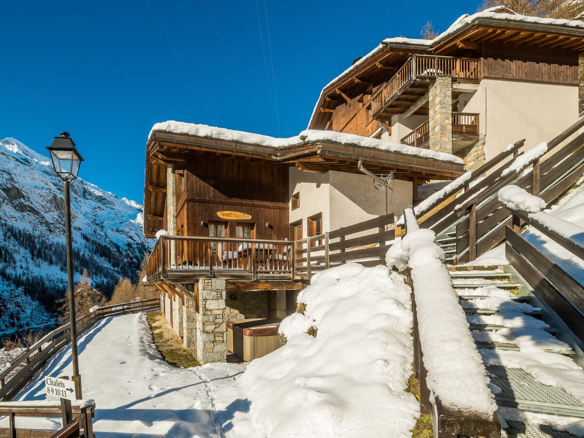 Chalet Whistler à Tignes : 6 chambres, sauna et jacuzzi - Photo 24