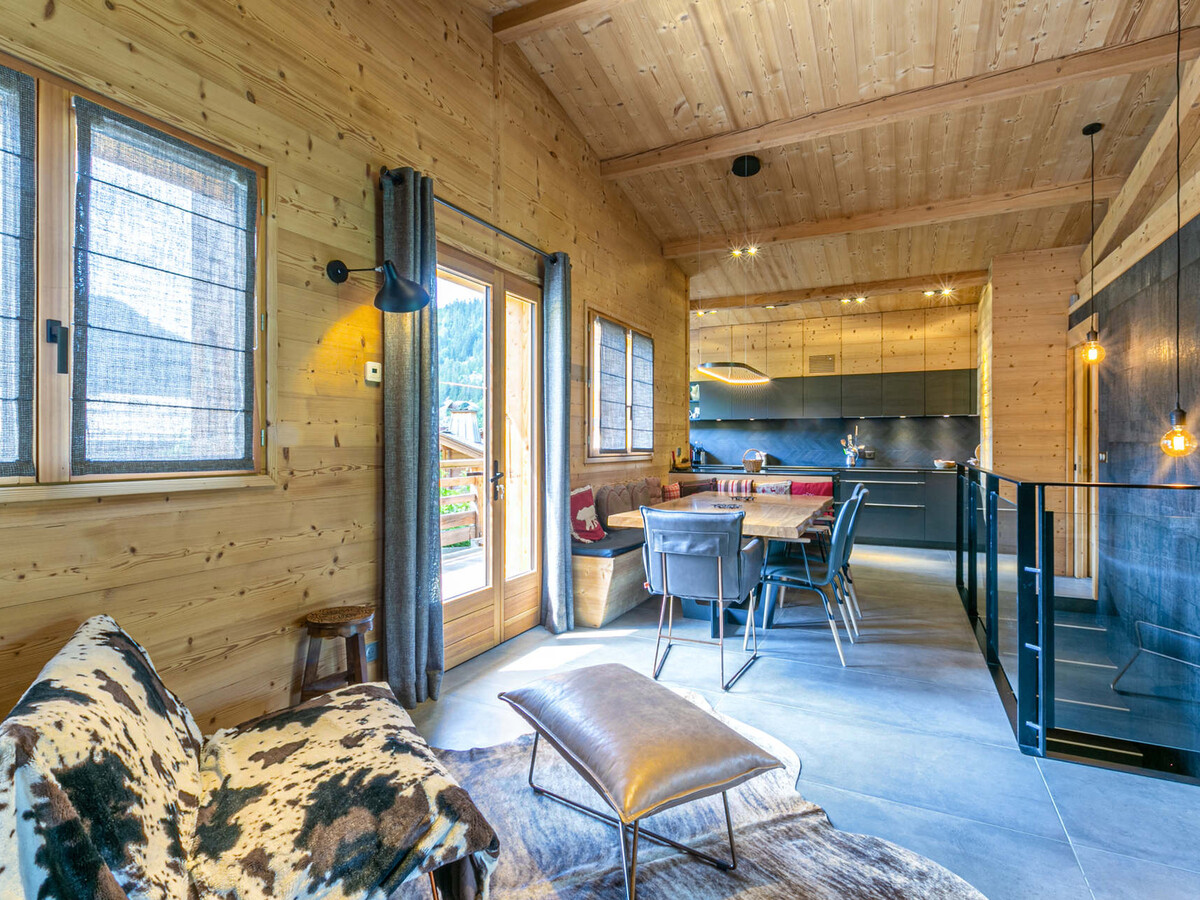 Chalet 4* La Clusaz : 10 pers, vue pistes, terrasse - Photo 6