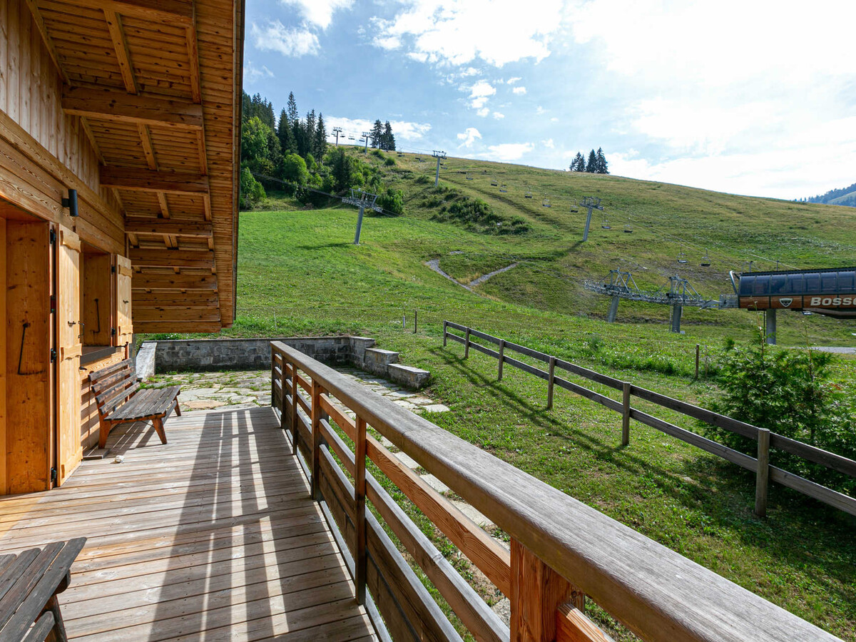 Chalet 4* La Clusaz : 10 pers, vue pistes, terrasse - Photo 12