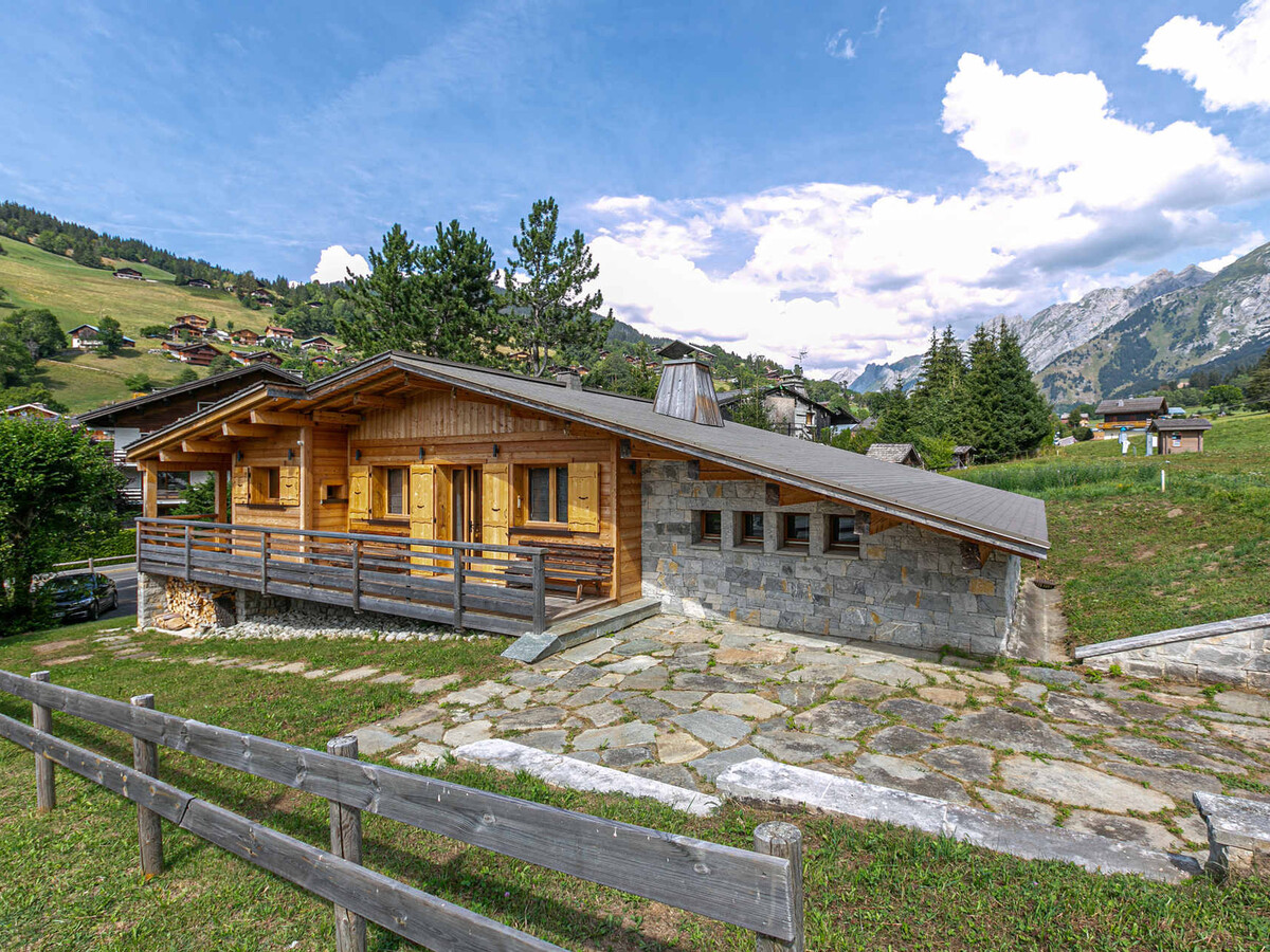 Chalet 4* La Clusaz : 10 pers, vue pistes, terrasse - Photo 15