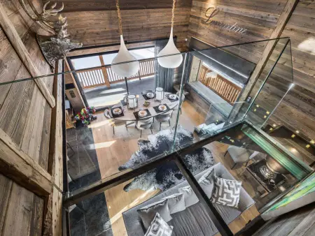 Chalet Lamartine, 6 suites luxe avec piscine chauffée à Megève : photo 2