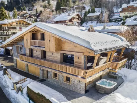 Chalet Lamartine, 6 suites luxe avec piscine chauffée à Megève : photo 8