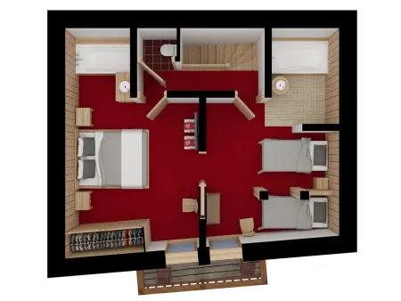 Chalet authentique avec jacuzzi, sauna et parking pour 12 personnes - Photo 15