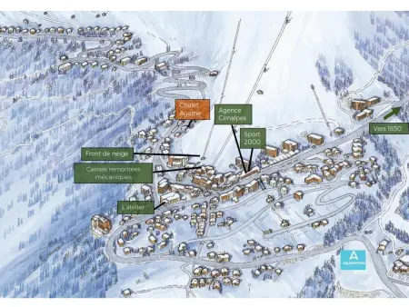 Chalet savoyard de charme, 12 pers, sauna, accès piste, Moriond : photo 18