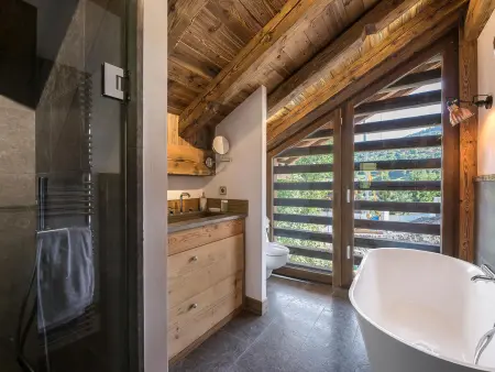 Chalet élégant 4* à Méribel, proche télécabine Olympe, 4 chambres, dortoir, hammam et cheminée - Photo 10