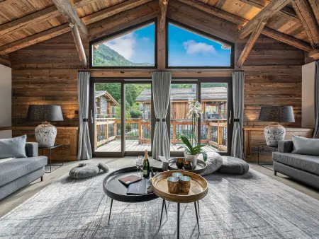 Chalet 5 chambres avec sauna et navette à Saint-Martin