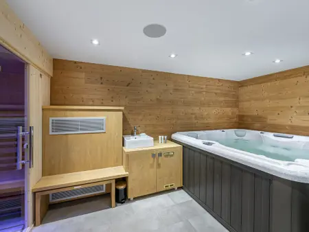 Chalet moderne à Méribel avec spa et animaux acceptés - Photo 13