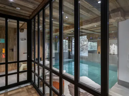 Chalet design 5* avec piscine, hammam, cinéma et parking à Val d'Isère - Photo 11