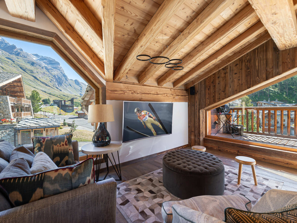 Hermine Blanche, chalet 14 pers. à Val-d'Isère, 100m des pistes - Photo 3
