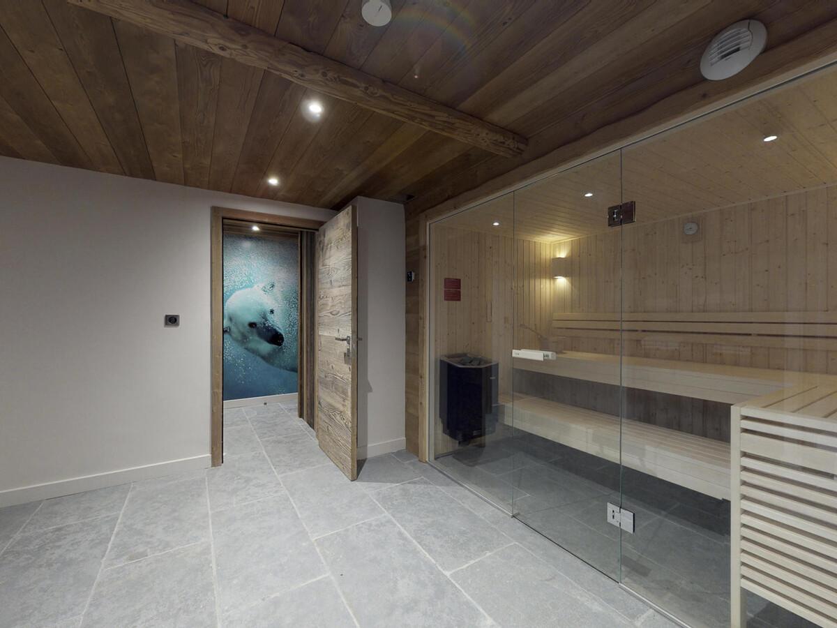 Chalet 13 pers. avec sauna à La Tania - Photo 13