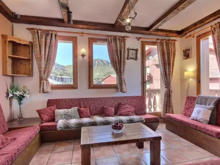 Location chalet à Plagne Soleil, Chalet spacieux pour 11 pers. au pied des pistes, animaux admis