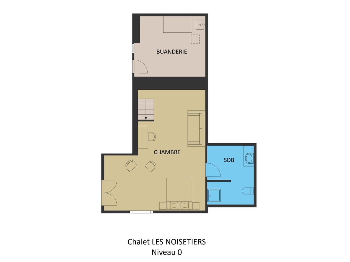 Chalet Noisetiers, 10 pers, terrasse sud, 400 m pistes - Photo 17