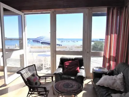 Maison 6 pers. plage direct à Ploemeur, vue mer : photo 5