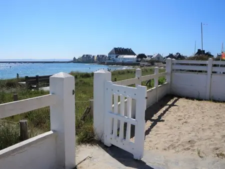 Maison 6 pers. plage direct à Ploemeur, vue mer : photo 18