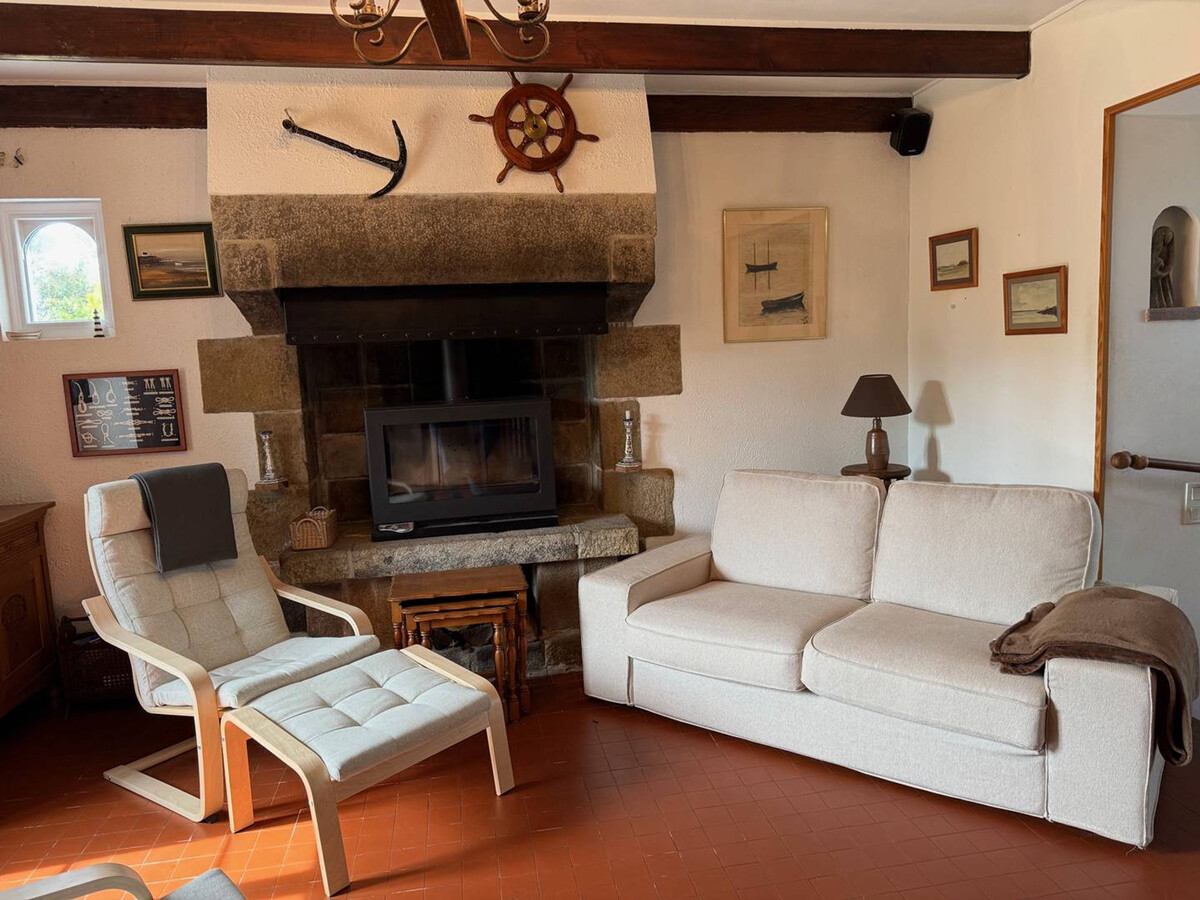 Maison Bretonne à 50m de la Plage avec Jardin, WIFI et Vélos - Trégastel - Photo 5