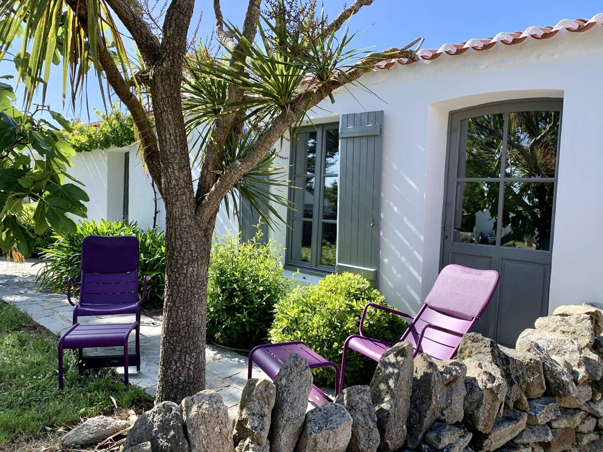 Maison rénovée 100 m de la plage, terrasse sud à Noirmoutier - Photo 1