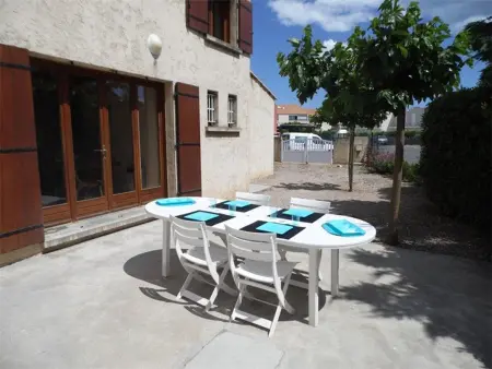 Location maison à Marseillan Plage, Spacieuse maison 4 pièces, 8 couchages, terrasse, parking privé, proche Marseillan plages
