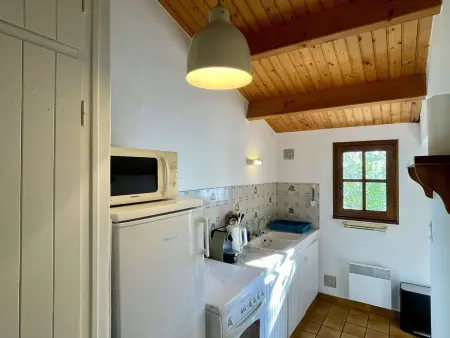 Maison 4 pers. avec mezzanine, terrasse et plage à 1,2 km : photo 7