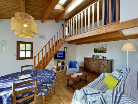 Maison 4 pers. avec mezzanine, terrasse et plage à 1,2 km : photo 9