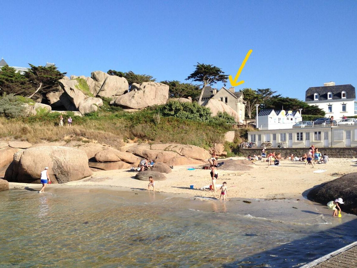 Maison vue mer face plage Coz-Pors, Trégastel - Photo 15