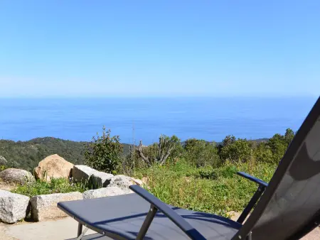 Location villa à Sari Solenzara Favone, Villa neuve spacieuse - Vue mer - Climatisation