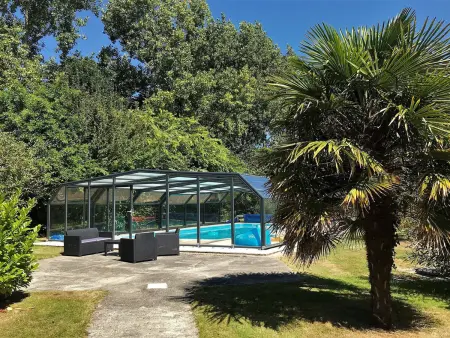 Location maison à Pleumeur Bodou, Villa plain-pied avec piscine privée, jardin et WIFI - Proche Trégastel et Perros-Guirec