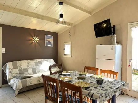 Maison 2 pièces avec mezzanine, piscine chauffée à Bretignolles-sur-Mer : photo 3