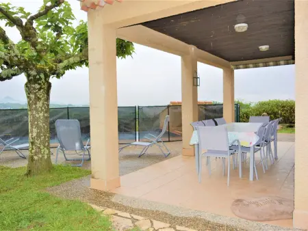 Villa 8 pers., piscine 8x4 et jardin 1200 m² à Lagorce - Photo 5