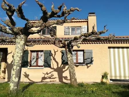 Villa 8 pers., piscine 8x4 et jardin 1200 m² à Lagorce - Photo 15