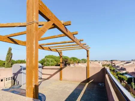 Villa 3 chambres avec piscine et solarium à Gruissan : photo 14