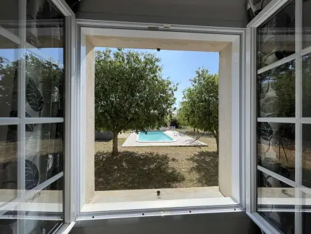 Villa à Orgnac-l'Aven avec piscine chauffée, 6 pers, jardin clôturé, animaux admis - Photo 9