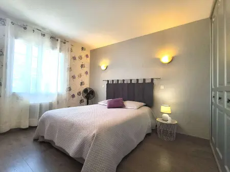Villa à Orgnac-l'Aven avec piscine chauffée, 6 pers, jardin clôturé, animaux admis - Photo 12