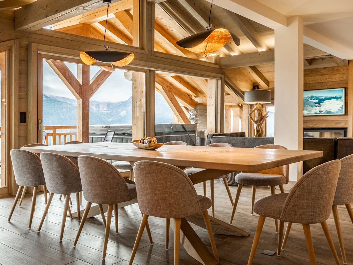 Chalet L'Ours : luxe 5* PMR, spa et pistes à Montvalezan - Photo 3