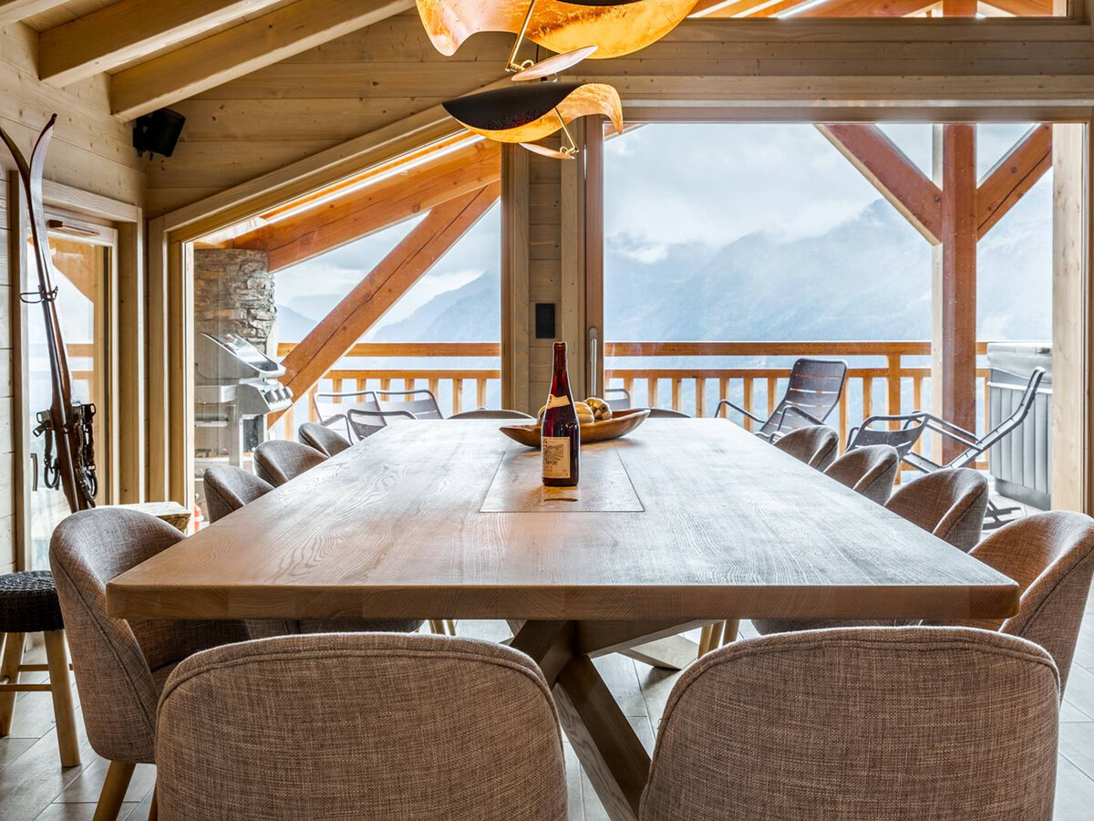Chalet L'Ours : luxe 5* PMR, spa et pistes à Montvalezan - Photo 4