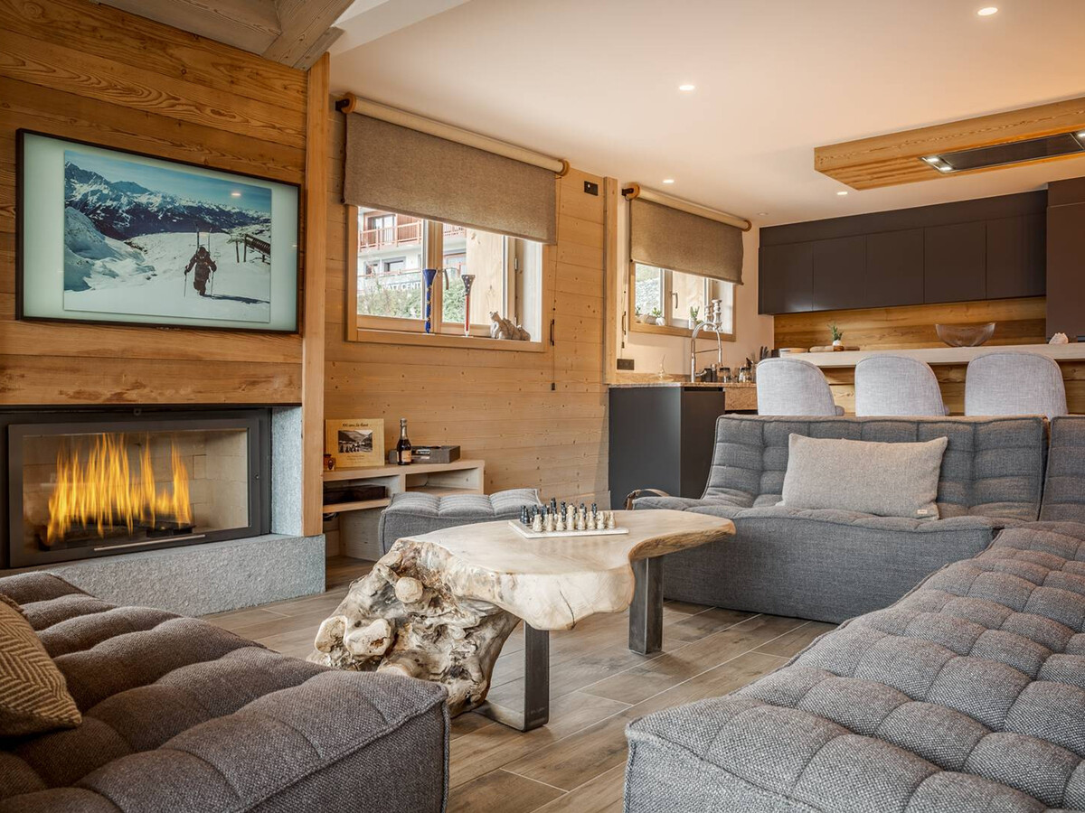 Chalet L'Ours : luxe 5* PMR, spa et pistes à Montvalezan - Photo 5
