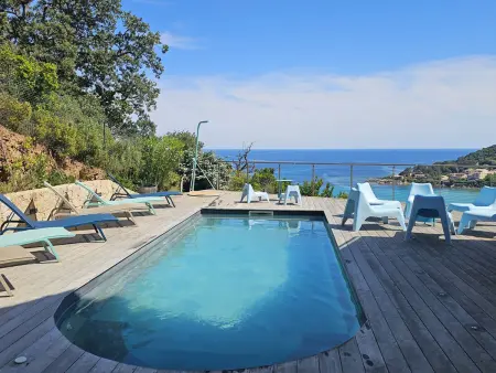 Villa 7 pers. avec piscine privée vue baie - Conca : photo 2