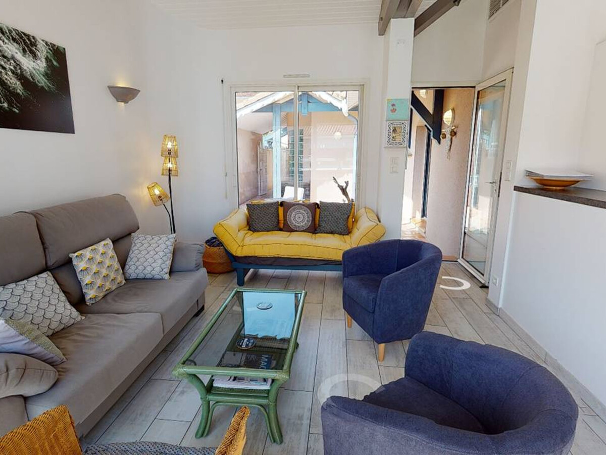Maison 8 pers., piscine sud, 3 chambres à Capbreton - Photo 4