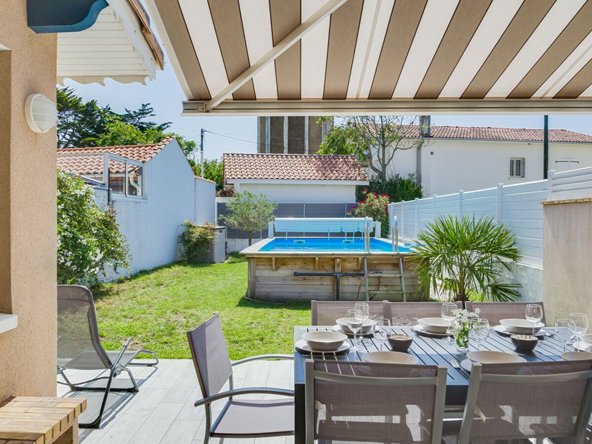 Maison 8 pers., piscine sud, 3 chambres à Capbreton - Photo 15