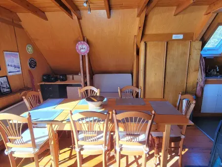 Chalet 9 pers. à Saint-Michel-de-Chaillol, balcon plein Sud et poêle à bois : photo 4