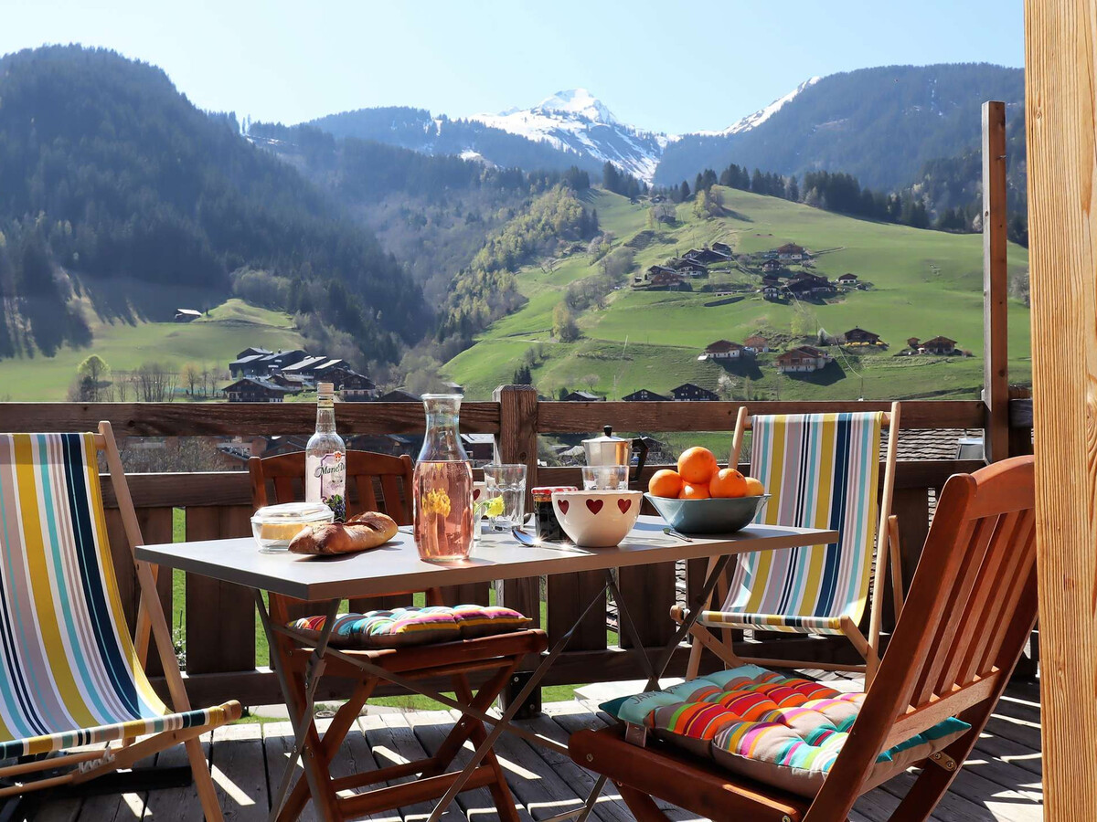 Chalet 8 pers, récent à Arêches-Beaufort, terrasse herbeuse - Photo 1