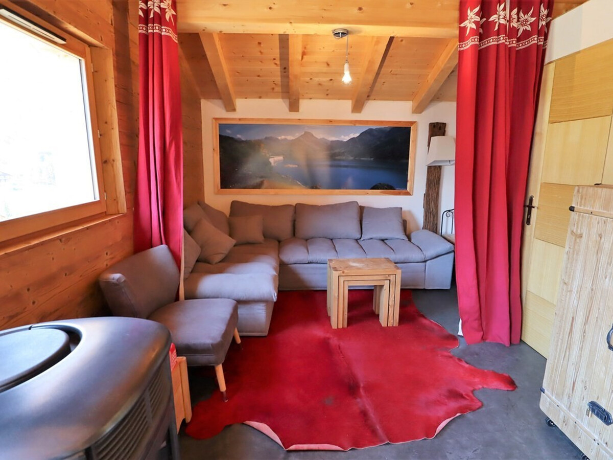 Chalet 8 pers, récent à Arêches-Beaufort, terrasse herbeuse - Photo 2
