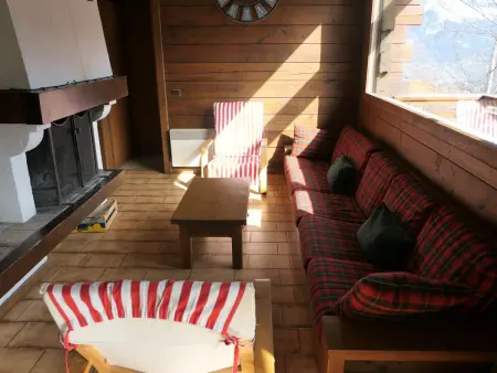Location chalet à Saint Gervais les Bains, Chalet spacieux pour 8 pers. à Saint-Gervais, vue Mont-Blanc, animaux admis