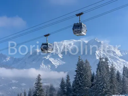 Chalet familial 10 pers. à Saint-Gervais avec vue Mont-Blanc - Photo 14
