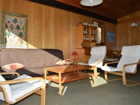 Chalet en bord de rivière à Bolquère-Pyrénées 2000, terrasse sud-ouest : photo 3