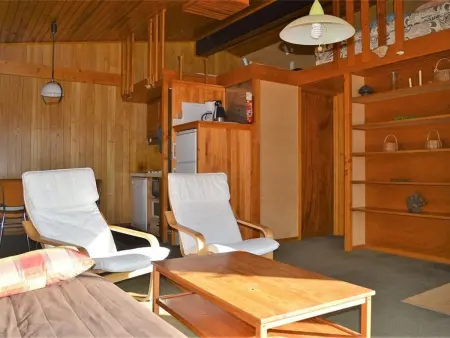 Chalet en bord de rivière à Bolquère-Pyrénées 2000, terrasse sud-ouest : photo 7