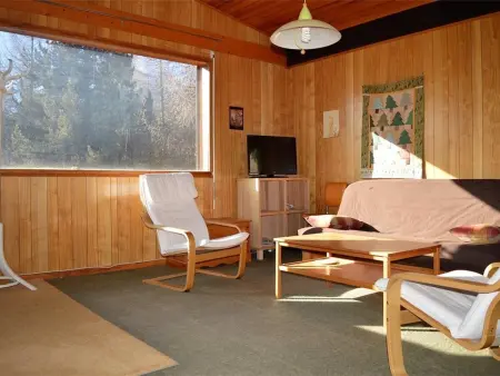 Chalet en bord de rivière à Bolquère-Pyrénées 2000, terrasse sud-ouest : photo 9