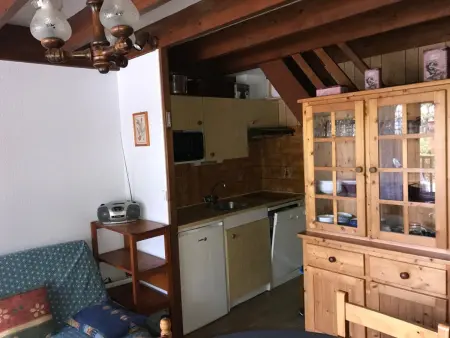 Chalet accolé Bolquère-Pyrénées 2000, 6 pers, placard à skis : photo 3